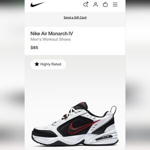 NWB NIKE MEN NIKE AIR MONARCH IV